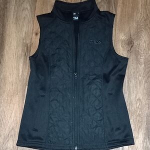 COPY - FILA Women's Black Quilted Vest